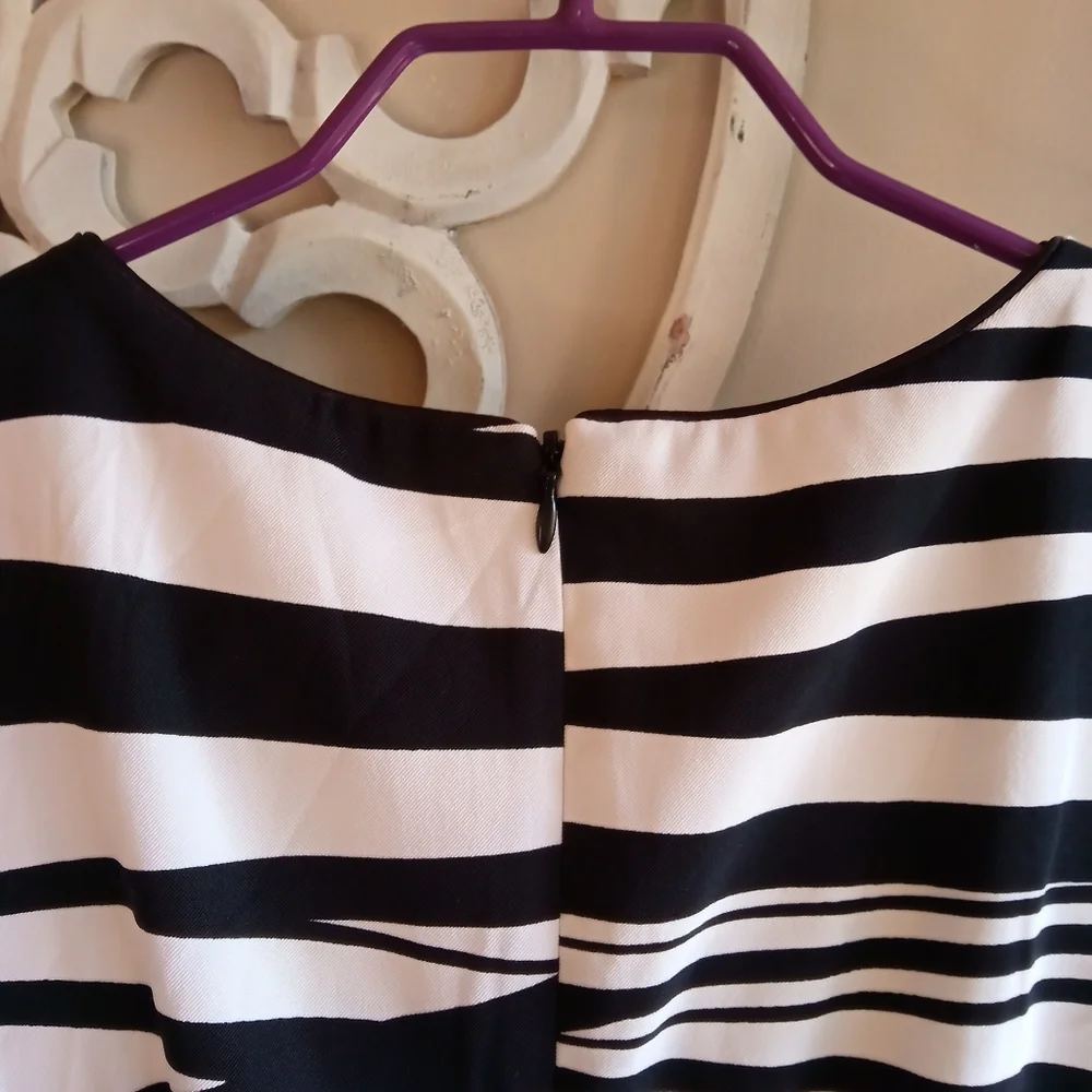 Bisou Bisou Paris Black and White Dress - Picture 8 of 15